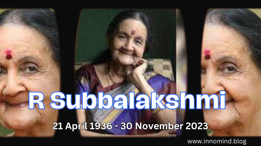 R Subbalakshmi